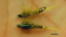 Video thumb for Olive GR Hare's Ear Nymph