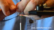 Video thumb for Shimmer Fringe Clouser Minnow