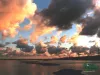 Computer screen wallpaper: Beginning of night fishing
