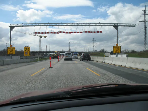 Road construction - Passing such places is a test to your patience.
